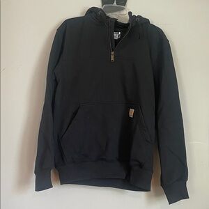Carhartt Black Half-Zip Hoodie